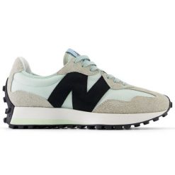 Buty New Balance sportowe WS327WD wielokolorowe. Zielone buty sportowe na co dzień damskie bez wzorów, z dresówki. Za 668.70 zł.
