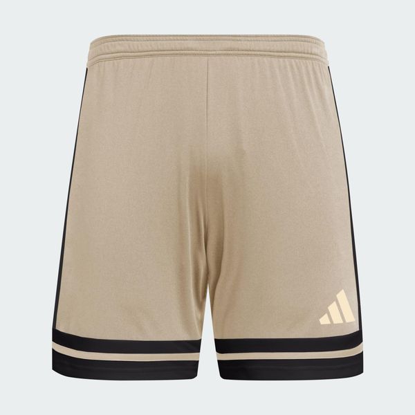 Szorty Squadra 25. Białe szorty męskie Adidas, bez wzorów, z materiału, klasyczne. Za 99.95 zł.