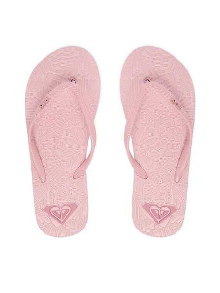 Roxy Japonki CEOWB-SS25-3C021 Żółty jasny. Żółte klapki damskie Roxy, bez wzorów, z syntetyku, bez obcasa. Za 69.99 zł.