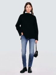 BIG STAR Sweter w kolorze czarnym rozmiar: L/XL. Czarne swetry klasyczne damskie Big Star, l, bez kołnierzyka. Za 129.99 zł.