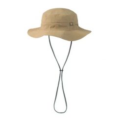 Kapelusz BUFF EXPLORE BOONEY HAT SOLID. Brązowe kapelusze damskie Buff, bez wzorów. Za 179.99 zł.