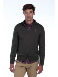 The Time of Bocha Kardigan w kolorze szarym rozmiar: XXL. Szare kardigany męskie The Time of Bocha, xxl, bez wzorów, z bawełny, bez kołnierzyka. Za 135.81 zł.