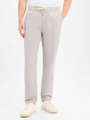 Scotch & Soda spodnie materiałowe z zawartością lnu - Warren Mężczyźni Bawełna szary, 31-32. Szare spodnie materiałowe męskie Scotch & Soda, bez wzorów, z bawełny. Za 379.95 zł.