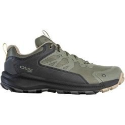 Buty trekkingowe Oboz Katabatic Low B-Dry. Zielone buty trekkingowe męskie OBOZ, bez zapięcia, trekkingowe. W wyprzedaży za 537.50 zł.