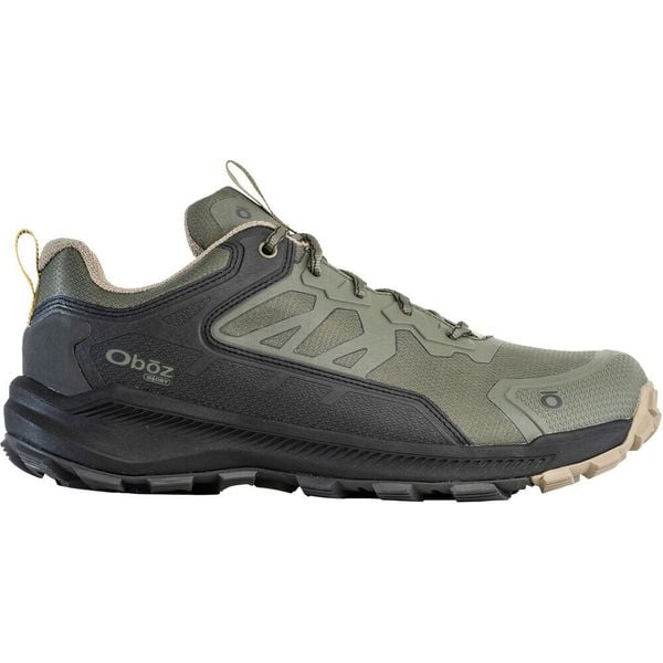 Buty trekkingowe Oboz Katabatic Low B-Dry. Zielone buty trekkingowe męskie OBOZ, bez zapięcia. Za 581.50 zł.