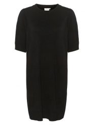 Kaffe Sukienka w kolorze czarnym rozmiar: S. Czarne sukienki damskie Kaffe, na co dzień, s, bez wzorów, bez kołnierzyka, bez ramiączek, mini, proste. Za 113.99 zł.