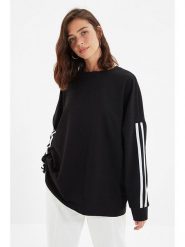 Trendyol Bluza w kolorze czarnym rozmiar: M. Czarne bluzy bez kaptura damskie Trendyol, m. Za 65.85 zł.