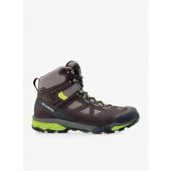 Buty trekkingowe męskie Scarpa ZG Lite GTX. Szare buty trekkingowe męskie Scarpa, bez zapięcia, trekkingowe. Za 820.91 zł.