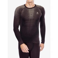 Bluza termoaktywna męska Odlo Performance Warm Blackcomb BL Top Crew Neck LS. Czerwone bluzy bez kaptura męskie Odlo, m. Za 298.99 zł.