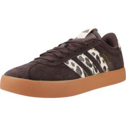 Buty ADIDAS VL COURT 3.0 Brązowy. Brązowe obuwie trekkingowe damskie Adidas. Za 267.99 zł.