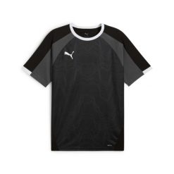 Koszulka Puma IndividualLIGA 2025/26. Czarne t-shirty sportowe męskie Puma, m, z materiału, bez ramiączek, do piłki nożnej. Za 117.05 zł.