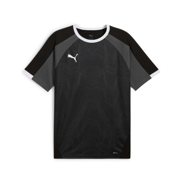 Koszulka Puma IndividualLIGA 2025/26. Czarne t-shirty sportowe męskie Puma, m, z materiału, bez ramiączek, do piłki nożnej. Za 116.90 zł.