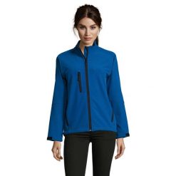Kurtka Damska Roxy Soft Shell. Niebieskie kurtki damskie SOL'S, s, bez wzorów, bez kaptura. Za 217.99 zł.