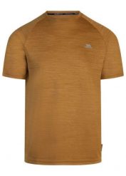 T-shirt Trespass Leecana. Brązowe t-shirty męskie Trespass, l, bez wzorów, z materiału, bez kołnierzyka. Za 72.55 zł.