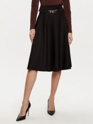 Rinascimento Spódnica midi CFC0121918003 Czarny Regular Fit. Czarne spódniczki damskie RINASCIMENTO, s, bez wzorów, z syntetyku, midi. Za 479.99 zł.