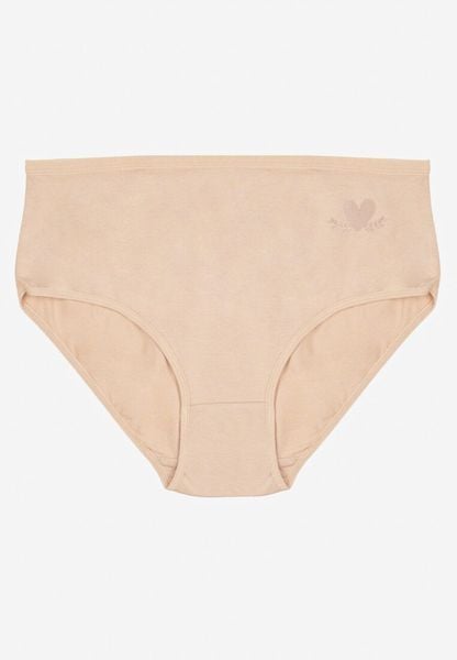 Beżowe Gładkie Majtki Figi z Bawełny Idina. Brązowe figi damskie Born2be, l, bez wzorów, z bawełny. Za 9.99 zł.