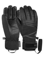 Reusch Rękawiczki funkcyjne "Megan" w kolorze czarnym rozmiar: 6,5. Czarne rękawiczki damskie REUSCH, bez wzorów, ze skóry. Za 333.03 zł.