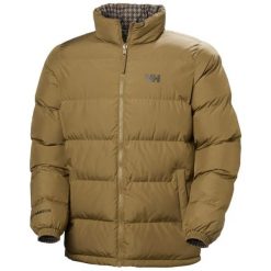 Kurtka puchowa Helly Hansen YU 23. Brązowe kurtki męskie Helly Hansen, m, bez wzorów, z puchu, bez kaptura. W wyprzedaży za 662.35 zł.