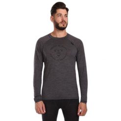 Koszula termoaktywna męska KILPI MAVORA TOP-M. Szare koszule męskie Kilpi, m, bez wzorów, z wełny, bez kołnierzyka, bez ramiączek. Za 370.41 zł.