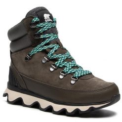 Trapery Sorel. Zielone buty zimowe męskie Sorel, bez zapięcia. Za 779.00 zł.
