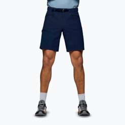 Spodenki trekkingowe męskie NORRONA Falketind Flex 1 Light. Niebieskie szorty męskie NORRONA, z elastanu, bez kołnierzyka. Za 629.99 zł.