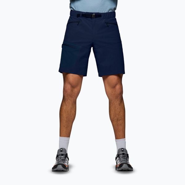 Spodenki trekkingowe męskie NORRONA Falketind Flex 1 Light. Niebieskie szorty męskie NORRONA, bez wzorów, z elastanu. Za 629.99 zł.