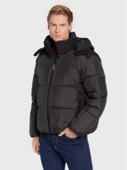 Calvin Klein Kurtka zimowa Mix Media Quilt K10K110329 Czarny Regular Fit. Czarne kurtki męskie CALVIN KLEIN, na zimę, m, bez wzorów, z syntetyku, bez kaptura. Za 1,049.00 zł.