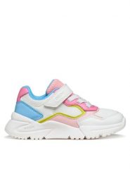 Geox Sneakersy J Loftus Girl J65M2B 0BC14 C0406 S Kolorowy. Buty sportowe dziewczęce Geox, bez wzorów, ze skóry, bez zapięcia. Za 229.99 zł.