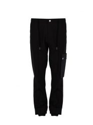 Les Hommes Spodnie "Comfy Classic" | LBP1007305U | Mężczyzna | Czarny. Czarne spodnie sportowe męskie Les Hommes, z elastanu. W wyprzedaży za 899.00 zł.