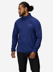 Marmot Bluza polarowa "Leconte" w kolorze niebieskim rozmiar: M. Niebieskie bluzy bez kaptura męskie Marmot, m, z materiału. Za 162.49 zł.