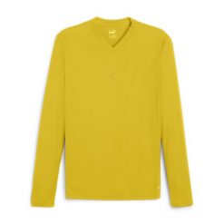 Koszulka termoaktywna z długim rękawem Puma teamGoal. Żółte bielizna termoaktywna męska Puma, m, bez wzorów. Za 193.50 zł.