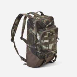 Plecak Solognac Tactical 20 litrów camo. Zielone plecaki damskie SOLOGNAC, bez wzorów, z materiału, klasyczne. Za 49.99 zł.