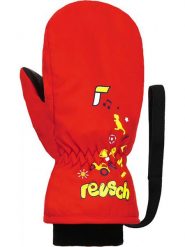 Reusch Rękawiczki funkcyjne "Reusch Kids" w kolorze czerwonym rozmiar: 1/2. Czerwone rękawiczki dziecięce REUSCH, z polaru, bez ramiączek. Za 44.19 zł.
