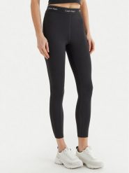 Calvin Klein Performance Legginsy LVGWS5L609 Czarny Slim Fit. Czarne legginsy sportowe damskie Calvin Klein Performance, l, bez wzorów, z syntetyku, na fitness i siłownię. Za 249.99 zł.