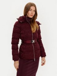 Elisabetta Franchi Kurtka przejściowa PI-70D-46E1-V640 Bordowy Regular Fit. Czerwone kurtki damskie Elisabetta Franchi, bez wzorów, z syntetyku, bez kaptura. Za 1,959.00 zł.