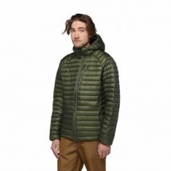 Męska kurtka puchowa Black Diamond Approach Down Hoody. Niebieskie kurtki męskie Black Diamond, m, bez wzorów, z puchu, bez kaptura. Za 959.99 zł.