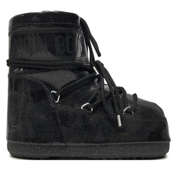 Śniegowce Moon Boot. Czarne buty zimowe męskie Moon Boot, bez zapięcia. Za 999.99 zł.