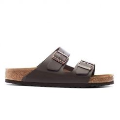 Klapki unisex Birkenstock Arizona. Czarne klapki i japonki męskie Birkenstock, z materiału. Za 668.00 zł.