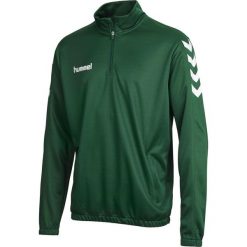 Bluza sportowa dla dorosłych Hummel Core 1/2 Zip Sweat. Czarne bluzy sportowe damskie HUMMEL, xl, bez wzorów, bez ramiączek, bez kaptura. Za 89.00 zł.