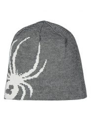 SPYDER Czapka-beanie "Reversible Bug" w kolorze szarym rozmiar: XS/S. Szare czapki zimowe damskie Spyder, ze splotem. Za 97.05 zł.