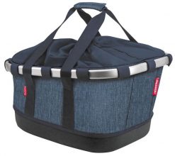 Torba miejska Bikebasket GT Uniklip , twist niebieski. Niebieskie torebki klasyczne damskie KLICKFIX, bez wzorów, z materiału, bez dodatków. Za 684.00 zł.