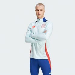Bluza Spain Tiro 24 Competition Training. Czerwone bluzy z kapturem męskie Adidas, l, z materiału. Za 365.80 zł.