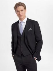 Finshley & Harding kurtka modułowa Mężczyźni Modern Fit szary, 50. Szare kurtki męskie Finshley & Harding, m, bez wzorów, z syntetyku, biznesowe, bez kaptura. Za 699.95 zł.