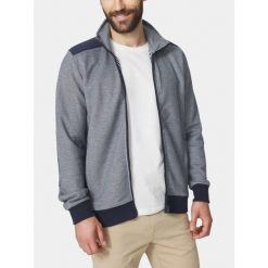 Sweter męski TBS Cairogil. Niebieskie swetry męskie Tbs, na zimę, m, bez wzorów, bez kołnierzyka. Za 382.50 zł.