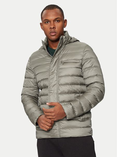 Geox Kurtka puchowa Warrens M4625E T3146 F5259 Beżowy Regular Fit. Brązowe kurtki męskie Geox, m, bez wzorów, z puchu, bez kaptura. Za 1,219.00 zł.