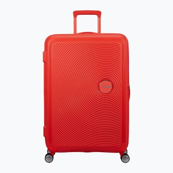 Walizka podróżna American Tourister Soundbox. Brązowe walizki AMERICAN TOURISTER, bez wzorów. Za 739.99 zł.