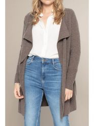 Perfect Cashmere Kaszmirowy kardigan w kolorze brązowym rozmiar: S. Brązowe kardigany damskie Perfect Cashmere, s, bez wzorów, z kaszmiru. Za 274.10 zł.