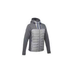 Bluza turystyczna | NH500 męska. Czerwone bluzy bez kaptura męskie QUECHUA, m, z materiału. Za 99.99 zł.