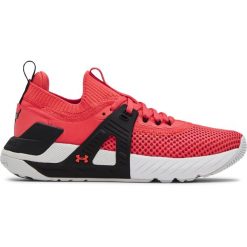 Buty treningowe damskie Under Armour Project Rock 4. Czerwone obuwie treningowe damskie Under Armour, na fitness i siłownię. Za 690.00 zł.