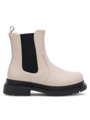 Nelli Blu Botki CS6171-03 Beżowy. Brązowe botki dziewczęce Nelli Blu, bez wzorów, z syntetyku, bez ramiączek. Za 99.99 zł.